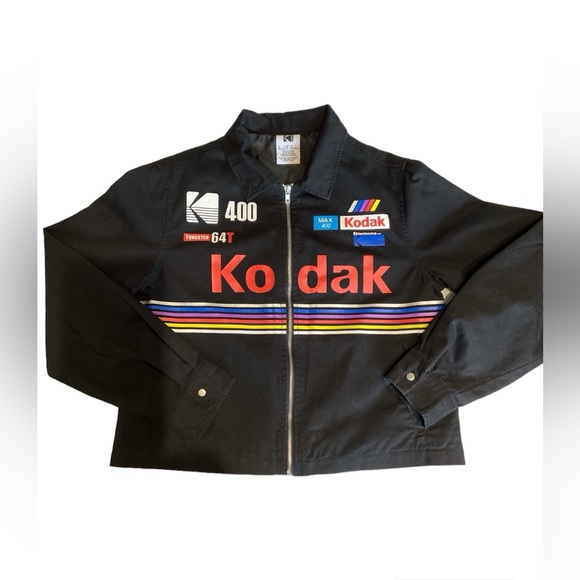 Graphic Kodak Zippered Jacket Size Large - Picture 3 of 11